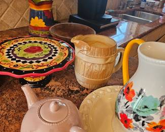 colorful kitchen supplies