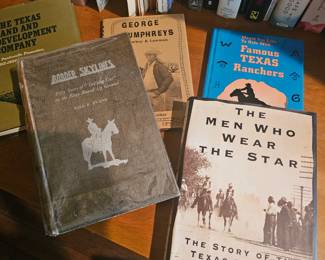 large selection of books