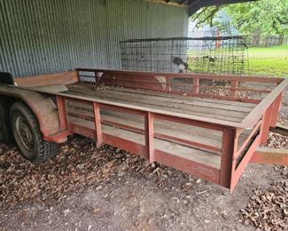 15x8 Trailer, needs tires