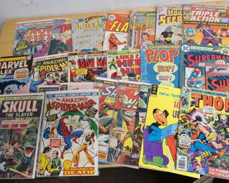 Mixed Vintage Comic Books