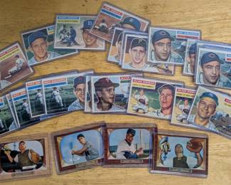 Vintage 1950s Topps Baseball Cards