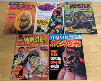 Vintage Monster Magazine Lot