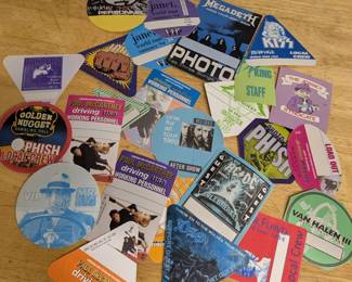 Backstage Pass (unused) lot