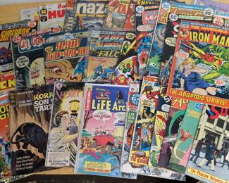Mixed Vintage Comic Books