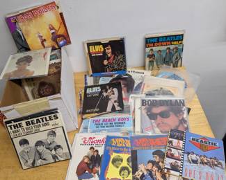 HUGE lot of 7" picture sleeves (empty)