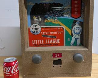 Vintage Baseball Arcade Toy