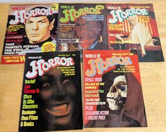Vintage Horror Magazines