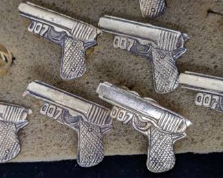 Closeup James Bond Rings