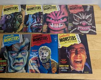 Vintage Fantastic Monsters magazine lot
