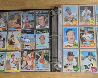 Vintage Sports Cards Binder