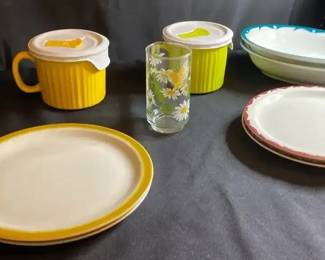 Vintage Kitchen  Sexton  Libbey  Jackson China  Corningware 