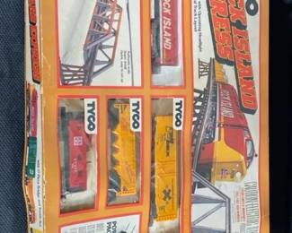 TYCO Rock Island Express locomotive Set 