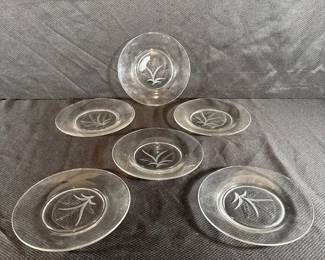 Libbey 1950s Plates