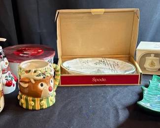 Christmas Kitchen Decor  Spode  Holland Mold 