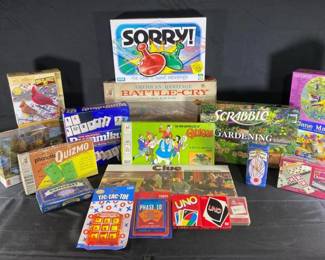 Vintage Board Games And Puzzles  Parker Brothers  Milton Bradley 