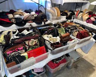 Large collection of Women's hand bags