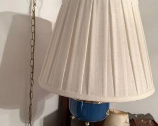Vintage hanging lamp.