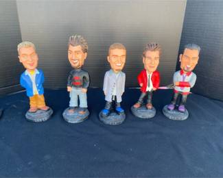 Full Set Of NSYNC Bobble Heads