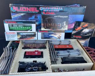  04 Lionel Cannonball Express Train Set