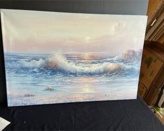 Sea Scape Oil Painting