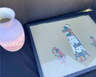 Print Called Shalako Dance Of The Pueblo Of Zuni