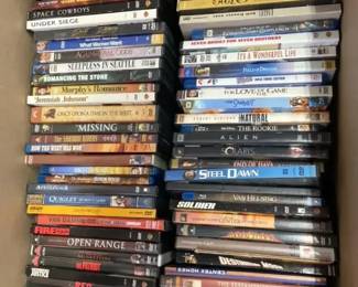 Assorted Dvds 