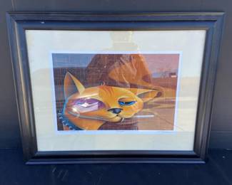 Doug Horne Bad Cat, Bad Habit Art Collection 