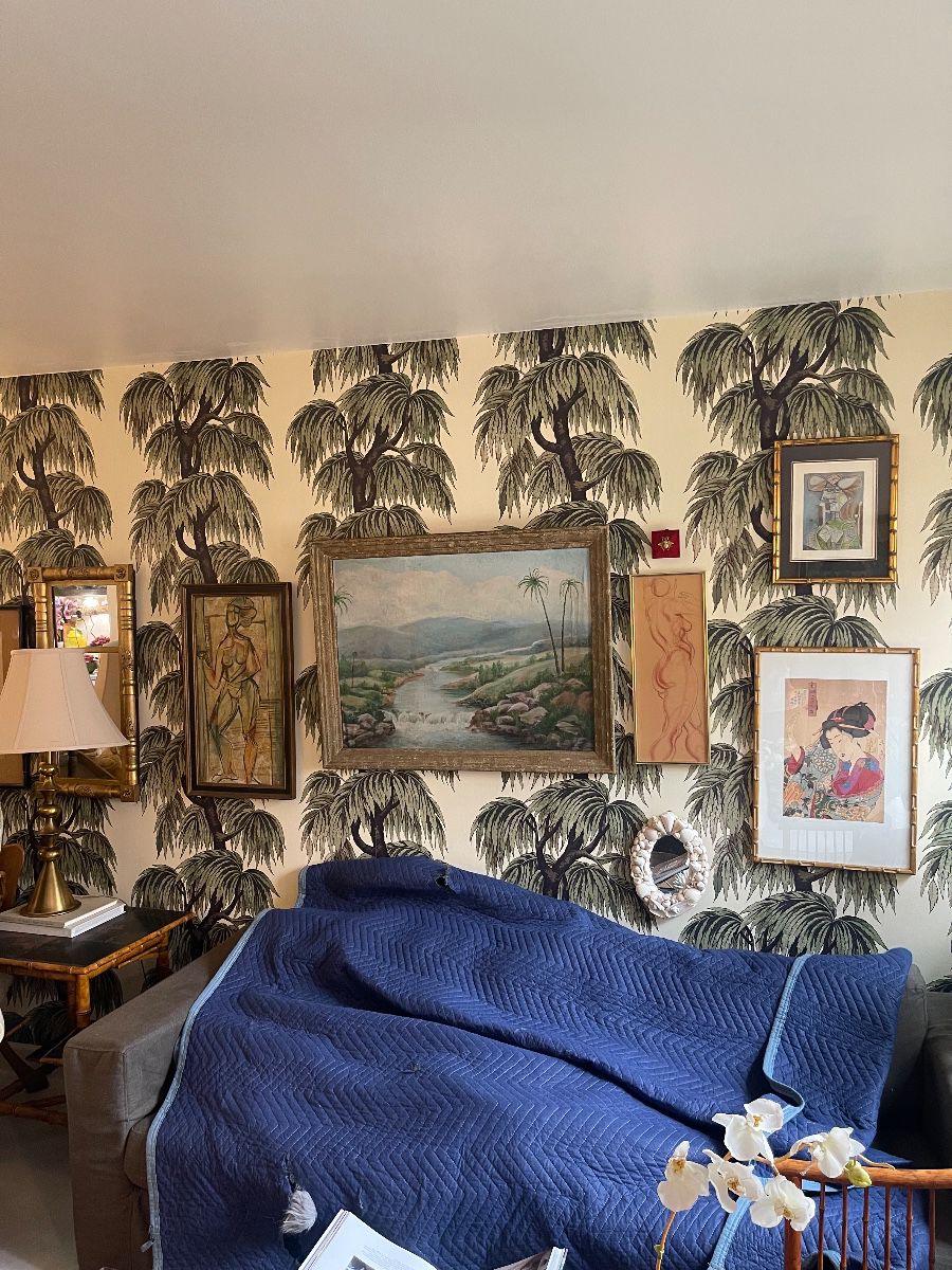 MCM art cubist female Moshe Katz 