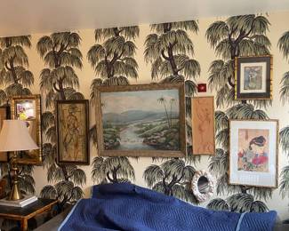 MCM art cubist female Moshe Katz 