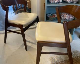 Dux of Sweden Folke Ohlsson chairs leather seats