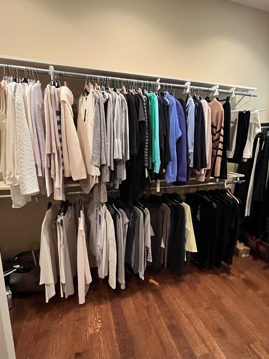 Loads of women’s better clothes Eileen Fisher, Lafayette 148, St. John, Ralph Lauren, Chicos