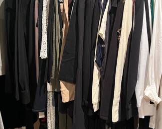 SO MANY womens sz 8.5-9 shoes and M/L clothes