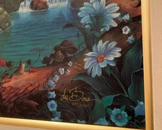 Tom duBois 1990s Disney Discovery prints - full set of 5 - Alice, Pinocchio, Cinderella, Snow White, Peter Pan