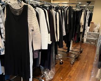 SO MANY womens sz 8.5-9 shoes and M/L clothes