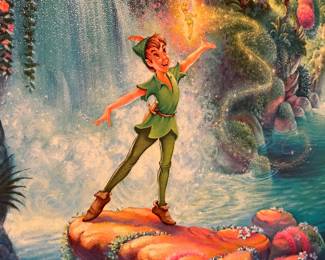 Tom duBois 1990s Disney Discovery prints - full set of 5 - Alice, Pinocchio, Cinderella, Snow White, Peter Pan