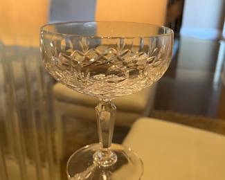 crystal footed bowl