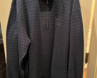 men's clothes - Brooks Bros 1/4 zip Sz XL