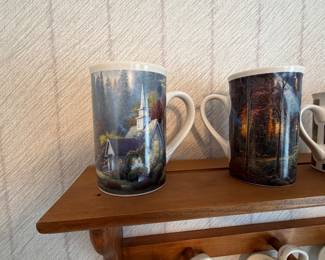 Thomas Kinkade mugs