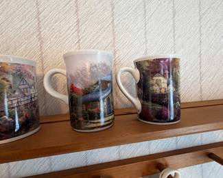 Thomas Kinkade mugs