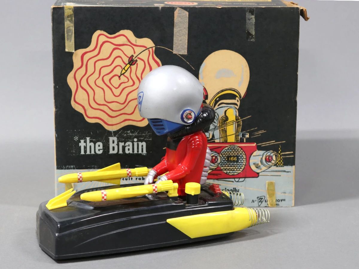 1956 Z-Man The Brain Robot by Jay Zimmerman Co.