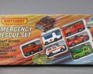 Rare Matchbox Emergency Rescue Set