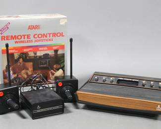 Atari 2600 Video Computer System with Remote  Control Joysticks