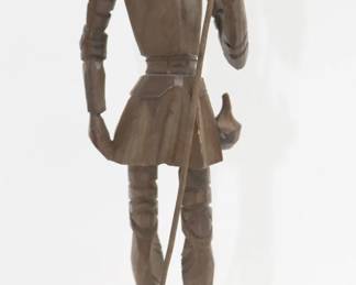 Wood Sculpture of Don Quixote