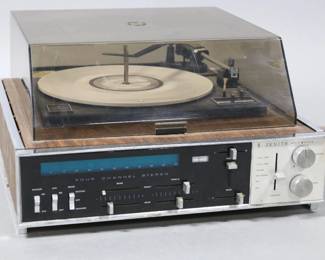 Zenith E725 High Fidelity 4 Channel AM/FM Stereo and Phonograph