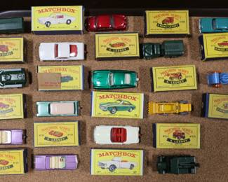 Many Matchbox Pieces - More than in the photo