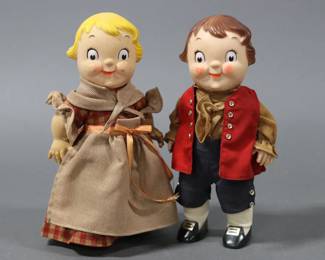 Vintage Campbell Soup Kids Bicentennial Dolls