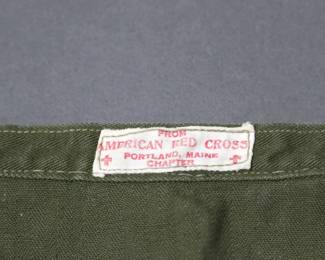 American Red Cross Apron with Pockets