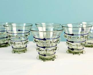 Venetian style glasses