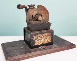 Antique Broadway NY Pencil Sharpener 1904