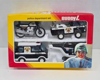 Buddy L Police Department Set in Box